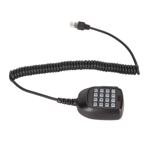 2-Way Radio Hand Mic, Universal Walkie, ABS