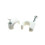 Round White  6mm Cable Clips Secure Fastenings Cables [100 Pack] 4