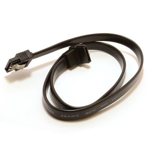 kenable SATA 3 Locking Plug to Right Angle Plug 6Gb High Speed Cable Lead 50cm 1
