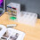 Transparent Multifunction Plastic Desktop Pencil Organizer, Inclined Box 4