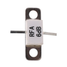5X 6DB ATTENUATORS FLANGED 100 Watt 6 DB 100W-6DB RFP 100W-6DB 100Watt -3.0 Ghz RFP 100W-6DB RFR 6-100
