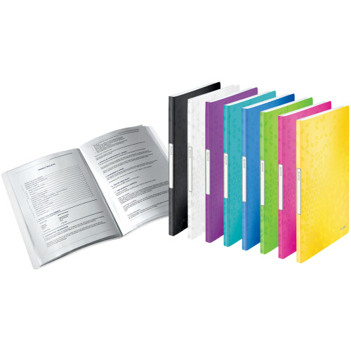 Leitz Display Book WOW A4 PP 20 Pockets Ice Blue 2