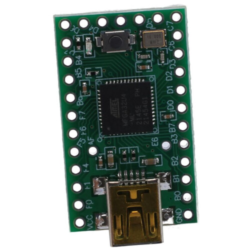 2X Teensy 2.0 USB AVR Development Board ATMEGA32U4 Expansion Board with Data Cable for