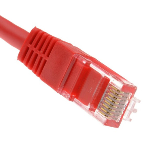 kenable Red Network Ethernet RJ45 Cat-5E UTP PATCH LAN COPPER Cable   0.25m 25cm 2