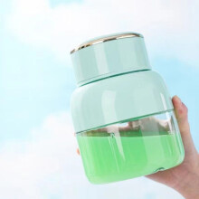 Mixeur portable 800 ml, 11 x 16 cm vert alimenté par USB