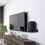 2X Wall Mounted Audio Support  Speaker Holder Sound Box Stand Prevent Falling for  Black 6