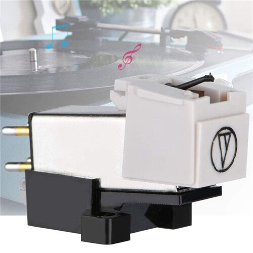 5X Vinyl Record Player Headshell Cartridges  Mount with Elliptical Turntable Stylus Needle 2