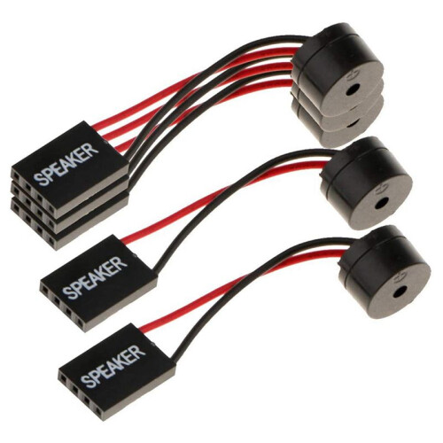 30Pcs Motherboard Speaker Buzzer PC Computer Motherboard Internal Beep Buzzer for Computer Repair 1