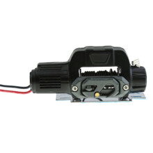 Winch Control Mount Plate Metal Winch Hook Recovery Tool Suitable for RC Crawler Car Axail SCX10 TRX4,Grey