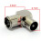 kenable RF Right Angle Adapter Plug to Socket For TV Coax Aerial Cables METAL 5