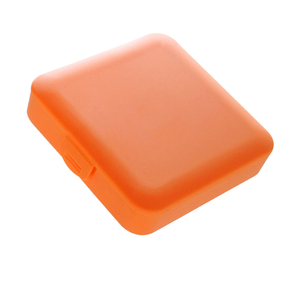 Orange Buckle Menstrual Pad Organizer Â Compact Portable Sanitary Napkin Storage Box