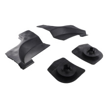 8 Stück 3C0825271 3C0825272 3C0825961 3C0825962 Außensohlenschutzplatten-Abdeckplatte Blindabdeckung für B6 B7 CC Magotan