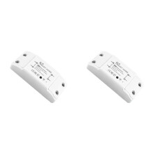 2X Tuya Home Wifi-Schalter Mobiltelefon Drahtlose Fernbedienung Timing -Schalter Drahtloses Relaismodul