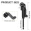 18Pcs Right Angle Drill Attachment Set with 105 Angle Drill Adapter and Impact Grade Socket Adapter 5