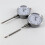 24pcs Dial Indicator Extension Stem Rod Set M2.5 Thread,10-100mm Extend Rod,Measurement for Dial & Digital Indicators 6
