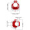 Emergency Stop Button Cover, 8 Pack Plastic  Cover Protector, Toggle  Push Button  Lockout Cover 3