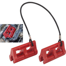 3X Verrou de Direction Hydraulique pour Moteur Hors-Bord Steer Stop, Verrou de Direction pour Moteur Hors-Bord pour Remorquage/Transport de Moteur