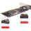 3X 4  PCI   Controller Internal Expansion Card with Two  Cables, for Desktop PC,Support  Hard Drive 5