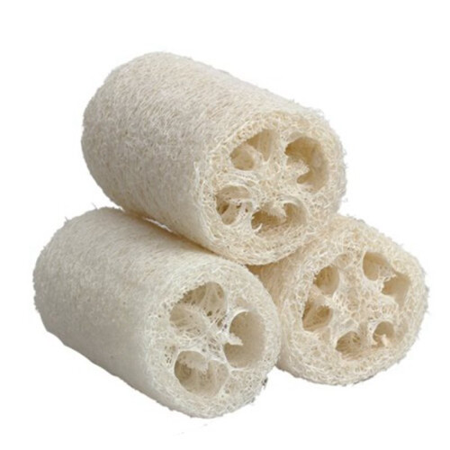 18PCS Naturel Luffa Douche Eponge Scrubber (Large) 2