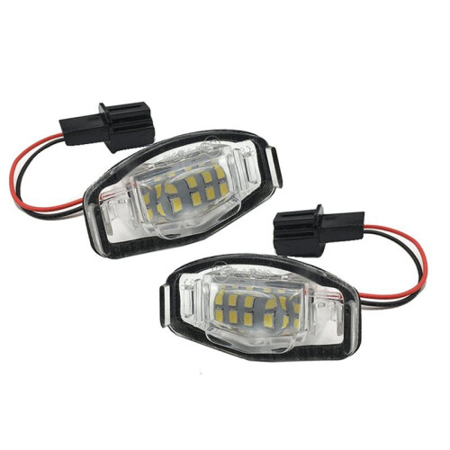 2Pair Car Led License Plate Light License Plate Light Lamp for    Accord 1
