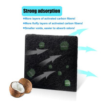 36 Pack Replacement Odor Absorbing Filter Refills for SIMPLI-MAGIC Trash Can, Activated Charcoal Deodorizer