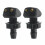 6X Car Front Windshield Universal Washer Wiper Water Spray Nozzle with Install Buckle 2