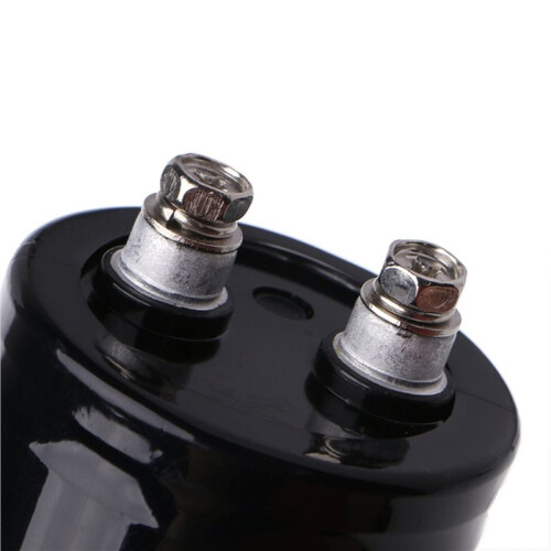 2X 2200UF/80V High Capacity Bolt Type Electrolytic Capacitor 50x80mm 2