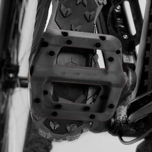 Fahrradpedale 9/16 Zoll Anti-Rutsch Schwarz