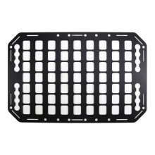 Portable Panel Organizer for SUV RV Heavy Duty L Track Storage Organizer Multifunctional Gear Rack Modular Storage Plate