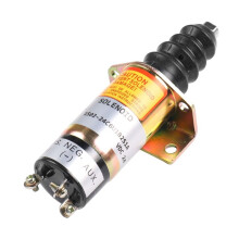 24V Fuel Shutdown Shut Off Stop Solenoid Valve 1502-24C6U1B2S1A for Woodward Lister Petter SA-2944T-24