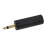 kenable 6.35mm Mono Jack Socket to 3.5mm Mono Jack Plug Audio Adapter GOLD 3