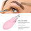 Rechargeable Electric Eyebrow Tweezers with Visible LED Multi-Function Roseate 4