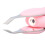 Rechargeable Electric Eyebrow Tweezers with Visible LED Multi-Function Roseate 6