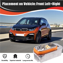1Pair Front Headlight LED Moudle DRL 63118495579 63118495580 for I3 I01 LCI I3s 18-20 Daytime Running Light Source