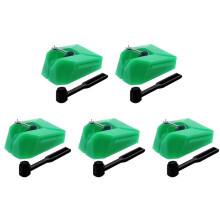 5X Aiguille de Remplacement pour Tourne-Disque pour Stylet AT-VMN95E, Aiguille pour Platine Vinyle Elliptique pour  AT-LP120X