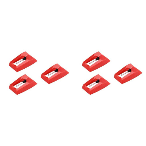 6Pcs Replacement Stylus Record Player Needle for LP Turntable Phonograph Record Player Gramophone Accessories