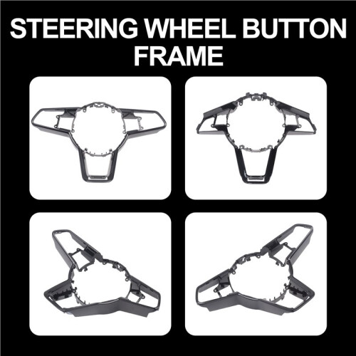 Car Steering Wheel Button Frame Replace for  TT Accessories 1