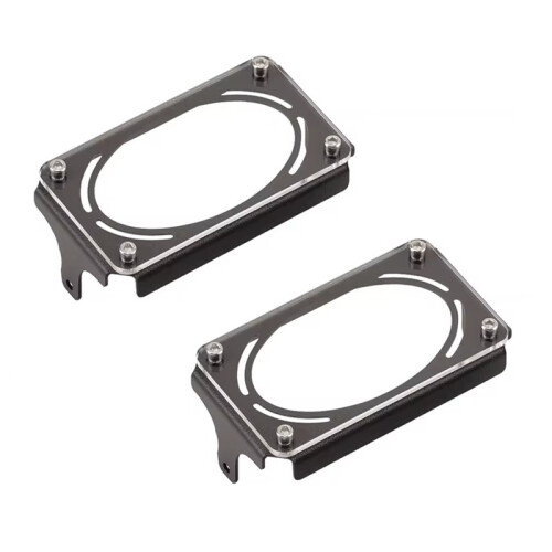 Motorcycle Accessories Front Fog Light Anti-Collision Protective Cover Spotlight Protective Shell Frame for  368G 2