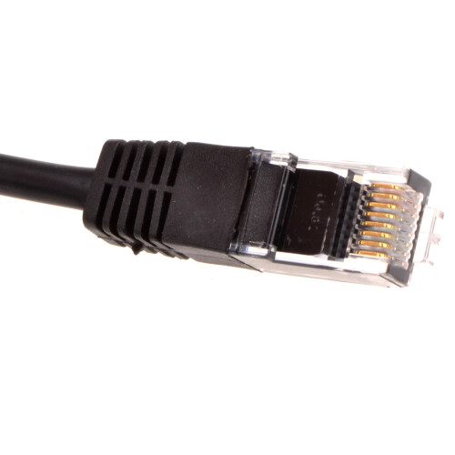kenable Black Network Ethernet RJ45 Cat-5E UTP PATCH LAN COPPER Cable Lead 10m 1