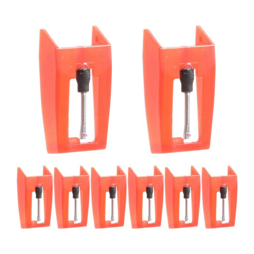 64 Pcs Record Player Needle Turntable Ruby Replacement Stylus Needles for Vinyl Record Player 2