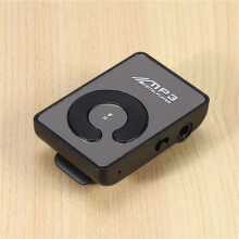 10X  Spiegel Clip Usb Digital Mp3 Musik Player Unterstützung 8Gb  Tf Karte Schwarz