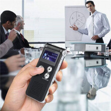4X Paranormal Jaktutrustning Digital EVP RöStaktiverad Inspelare USB US 8GB (Svart)