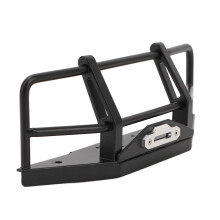 Pare-chocs avant pour voiture RC SCX10 à l’échelle 1/10, résistant aux impacts, noir, dimensions 185x40x69mm