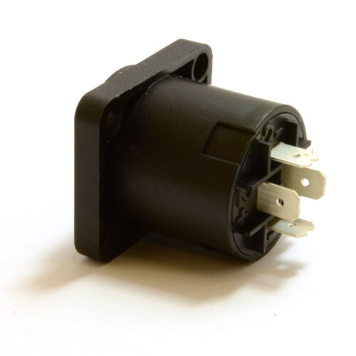 Neutrik 4 Pole Speakon Chassis Mount PA Speaker Solder Terminal Socket 1