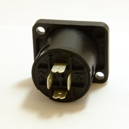 Neutrik 4 Pole Speakon Chassis Mount PA Speaker Solder Terminal Socket 2
