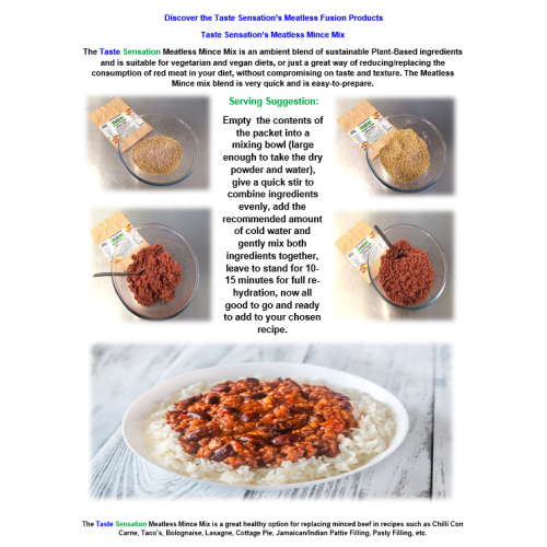 Plant Based Mince Mix 5 x 50g 1