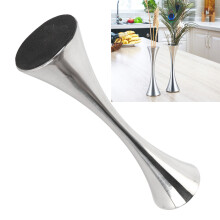 Round Mouth Metal Vase for Living Room