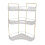 3-Tier Makeup Shelf Organizer, Transparent 2