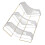 Kosmetik-Organizer Eckregal Transparent 3 Ablagen 19