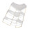 3-Tier Makeup Shelf Organizer, Transparent 5